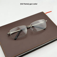Load image into Gallery viewer, 2023 Brand  rimless glasses frame titanium eye glasses frames for men Square Business eyeglasses frames men