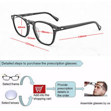 Load image into Gallery viewer, 2023 Brand Square vintage glasses frame women spectacle frames myopia computer glasses frame men eyeglasses Retro OV5364