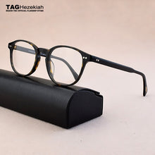 Load image into Gallery viewer, 2023 Brand transparent glasses frame women vintage spectacle frames myopia computer round glasses frame men eyeglasses
