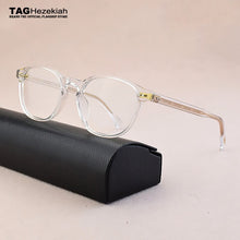 Load image into Gallery viewer, 2023 Brand transparent glasses frame women vintage spectacle frames myopia computer round glasses frame men eyeglasses