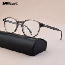 Load image into Gallery viewer, 2023 Brand transparent glasses frame women vintage spectacle frames myopia computer round glasses frame men eyeglasses