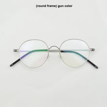 Load image into Gallery viewer, 2023 TAG Brand Spectacles Round Ultralight Titanium round Glasses Frame Men Danish designer Eyeglass Frames Women Square