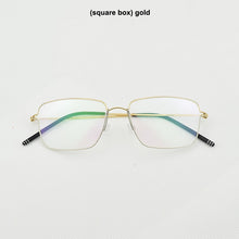 Load image into Gallery viewer, 2023 TAG Brand Spectacles Round Ultralight Titanium round Glasses Frame Men Danish designer Eyeglass Frames Women Square