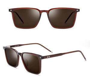 2023 acetate glasses 19117 square unisex sunglasses 54-17-145   for men women eyewear  myopia reading  sunglasses