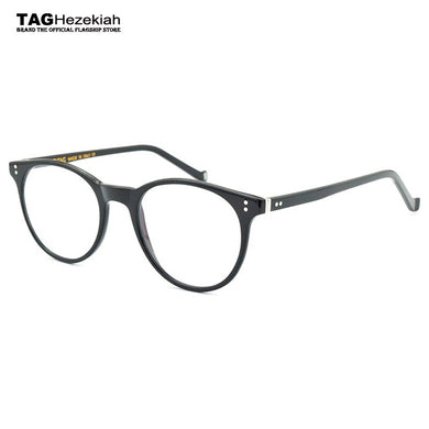 2023 Round glasses frame women Brand computer glasses eyeglasses frames men design frame glasses Black tortoiseshell color