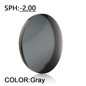 2023 Small round  Men Women Sun Glasses Polarized black Sunglasses Custom Made Myopia Minus Prescription Lens -1 to -6 FML