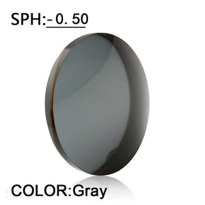 2023 Small round  Men Women Sun Glasses Polarized black Sunglasses Custom Made Myopia Minus Prescription Lens -1 to -6 FML