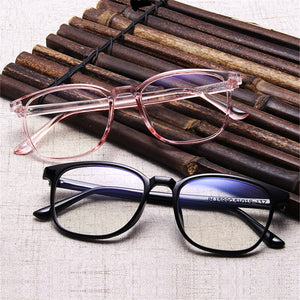 2023 Transparent Glasses Frames Men Women Fake Glasses Vintage Optical Myopia Eyeglasses Frames Ladies Retro Eyewear