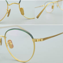 Load image into Gallery viewer, 2023 listing of Italian pure titanium glasses frame men myopia computer glasses women Brand retro Brand retro hand to create