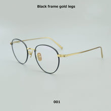 Load image into Gallery viewer, 2023 listing of Italian pure titanium glasses frame men myopia computer glasses women Brand retro Brand retro hand to create