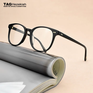 2023 retro glasses frame women Myopia computer eyeglasses frames men Brand designer Vintage spectacle frames transparent