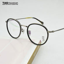 Load image into Gallery viewer, 2023 round glasses frame women Retro eye glasses frames for men myopia glasses computer optical spectacles frames