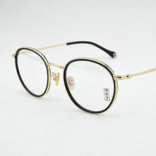 Load image into Gallery viewer, 2023 round glasses frame women Retro eye glasses frames for men myopia glasses computer optical spectacles frames
