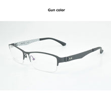 Load image into Gallery viewer, 2023 titanium glasses frame men TAG Brand ultra-light carbon fiber eyeglasses frames women College optical shelves