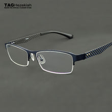Load image into Gallery viewer, 2023 titanium glasses frame men TAG Brand ultra-light carbon fiber eyeglasses frames women College optical shelves