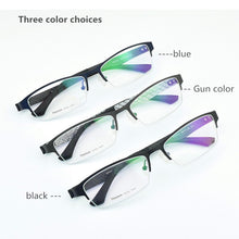 Load image into Gallery viewer, 2023 titanium glasses frame men TAG Brand ultra-light carbon fiber eyeglasses frames women College optical shelves