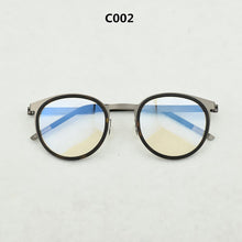 Load image into Gallery viewer, 2023 round glasses frame men retro brand eye glasses frames for men Business ultralight computer myopia spectacle frames