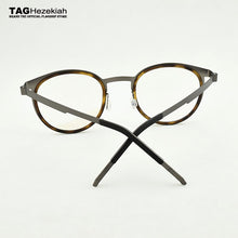Load image into Gallery viewer, 2023 round glasses frame men retro brand eye glasses frames for men Business ultralight computer myopia spectacle frames