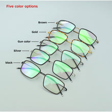 Load image into Gallery viewer, 2023 spectacles retro TAG Brand titanium glasses frame men women Myopia prescription eyeglasses transparent glasses computer