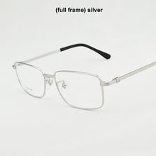 Load image into Gallery viewer, 2023 titanium glasses frame men Brand  eye glasses frames for men Square Business spectacles myopia glasses
