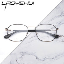 Load image into Gallery viewer, 2023 Alloy Glasses Frame Men Myopia Computer Spectacle Frames Women Ultra Light Polygon Prescription Eye Glasses Frames For Men