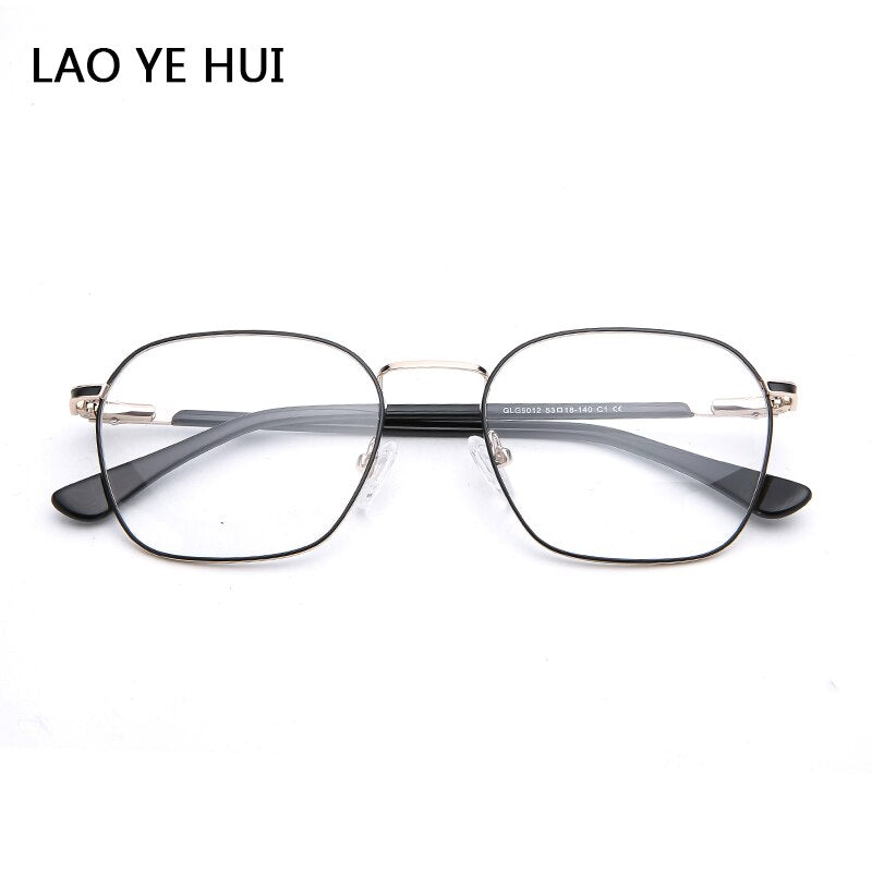 2023 Alloy Glasses Frame Men Myopia Computer Spectacle Frames Women Ultra Light Polygon Prescription Eye Glasses Frames For Men