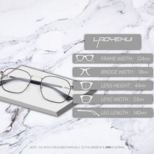 Load image into Gallery viewer, 2023 Alloy Glasses Frame Men Myopia Computer Spectacle Frames Women Ultra Light Polygon Prescription Eye Glasses Frames For Men