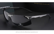 Load image into Gallery viewer, 2022 Aluminum Magnesium Men Sunglasses Polarized Sports Driving Night Vision Goggles Sunglass Fishing UV400 Rimless Sun Glasses