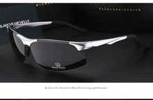 Load image into Gallery viewer, 2022 Aluminum Magnesium Men Sunglasses Polarized Sports Driving Night Vision Goggles Sunglass Fishing UV400 Rimless Sun Glasses