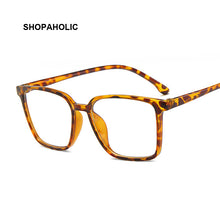 Load image into Gallery viewer, 2023 Big Frame Cat Eye Glasses Retro Optical Spectacle Women Eyewear Clear Lens Men Eyeglasses Frame Lady Oculos