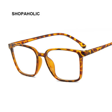 2023 Big Frame Cat Eye Glasses Retro Optical Spectacle Women Eyewear Clear Lens Men Eyeglasses Frame Lady Oculos