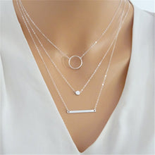 Load image into Gallery viewer, 2020 Bohemian Natural Stone Beads Hearts Birds Leaves Chain Necklaces Pendants for Women Vintage Multi Layer Jewelry Collar