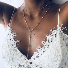 Load image into Gallery viewer, 2020 Bohemian Natural Stone Beads Hearts Birds Leaves Chain Necklaces Pendants for Women Vintage Multi Layer Jewelry Collar