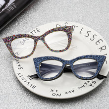 Load image into Gallery viewer, 2023 Brand Design Retro Sunglasses Women Reading Glasses Male Vintage Cat Eye Sunglasses Oculos Clear Lens Eyeglasses