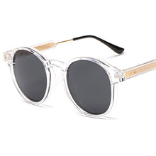 Load image into Gallery viewer, 2023 Brand Designer Round Sunglasses Women Trending Products Unisex Oculos de sol feminino Leopard Transparent Circle Glasses