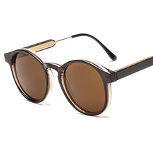 Load image into Gallery viewer, 2023 Brand Designer Round Sunglasses Women Trending Products Unisex Oculos de sol feminino Leopard Transparent Circle Glasses