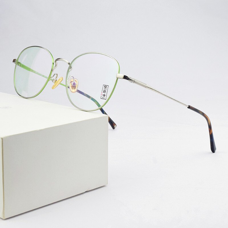 2023 Brand Oval optical glasses frame women eyeglasses spectacle frames Ultra light Retro eye glasses frames for women