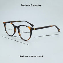 Load image into Gallery viewer, 2023 Brand Round Glasses Frame Men Myopia Eyeglasses Frame women Acetate Optical Retro Transparent Vintage Eyewear Frame OV5318