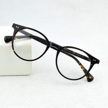 Load image into Gallery viewer, 2023 Brand Round Glasses Frame Men Myopia Eyeglasses Frame women Acetate Optical Retro Transparent Vintage Eyewear Frame OV5318