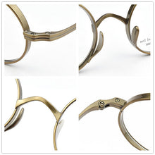 Load image into Gallery viewer, 2023 Brand Round Titanium Glasses Frame Men Prescription Eyeglasses Vintage Myopia Optical Spectacles retro Eye Glasses women