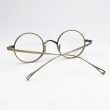 Load image into Gallery viewer, 2023 Brand Round Titanium Glasses Frame Men Prescription Eyeglasses Vintage Myopia Optical Spectacles retro Eye Glasses women