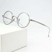 Load image into Gallery viewer, 2023 Brand Round Titanium Glasses Frame Men Prescription Eyeglasses Vintage Myopia Optical Spectacles retro Eye Glasses women
