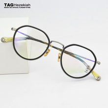 Load image into Gallery viewer, Brand Round optical glasses frame women eyeglasses spectacle frames Ultra light Retro fashion eye glasses frames for women