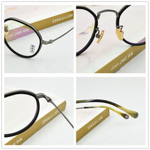 Load image into Gallery viewer, 2023 Brand Round optical glasses frame women eyeglasses spectacle frames Ultra light Retro eye glasses frames for women