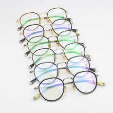 Load image into Gallery viewer, 2023 Brand Round optical glasses frame women eyeglasses spectacle frames Ultra light Retro eye glasses frames for women