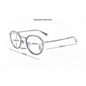 Brand Round optical glasses frame women eyeglasses spectacle frames Ultra light Retro fashion eye glasses frames for women
