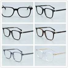 Load image into Gallery viewer, 2023 Brand Square Glasses Frame Men Prescription Myopia Eyeglasses Frame women Acetate Optical Retro Transparent Eyewear Frame