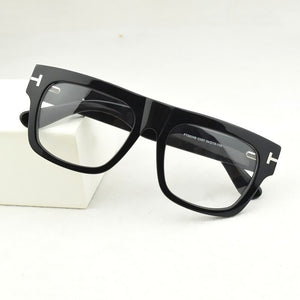2023 Brand Square eyeglasses women optical glasses frame men Big box myopia prescription transparent spectacle frames TF5634-B