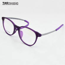 Load image into Gallery viewer, 2023 Brand TR90 titanium optical glasses frame women Super light Round Myopia computer spectacle frames women eyeglasses goggle