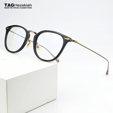 2023 Brand Titanium Glasses Frame Women Multicolor Ultralight Eyeglasses Prescription Men Myopia Optical Frames Vintage Eyewear